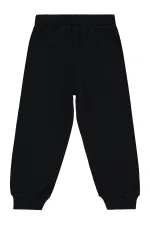 Pantalon de survêtement garçon Km 2-5 ans Noir - Lot
