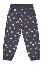 Bas de survêtement fille anthracite 2-5 ans - Lot