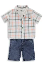 Erkek Çocuk Takım 2-5 Yaş Oranj - Paket