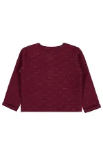 Gilet rouge pour fille de 2 à 5 ans - Emballage