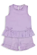 Kız Çocuk Takım 2-5 Yaş Lila - Paket