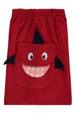 Boys' Shorts, Ages 2-5, Red - Pack