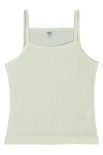 Débardeur fille 2-9 ans écru-rose - Emballage