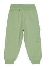 Pantalon de survêtement pour garçon, 2-5 ans, vert clair - Lot