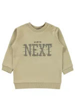 Baby Sweatshirt 0-24 Months, Light Brown - Pack