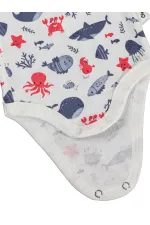 Body bébé à boutons-pression 0-24 mois, écru - Emballage