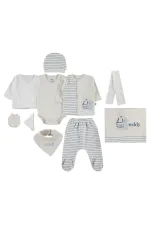 Baby Bodysuit Sets 0-24 Months Blue - Package