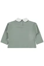 Bebek Sweatshirt 0-24 Ay Çağla Yeşili - Paket