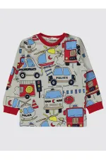 Ensemble pyjama garçon rouge 2-5 ans - Emballage