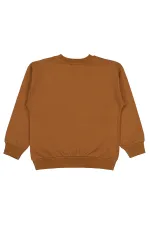 Sweat-shirt garçon marron 6-9 ans - Emballage