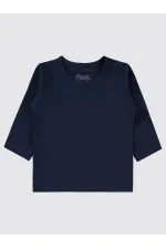 Bebek Sweatshirt 0-24 Ay Lacivert - Paket