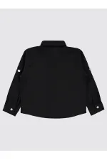 Erkek Çocuk Gömlek 2-5 Yaş Siyah - Paket