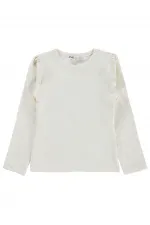 Kız Çocuk Sweatshirt 10-13 Yaş Kırık Beyaz - Paket