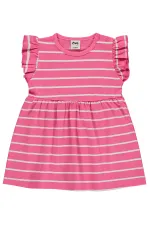 Bebek Jile ve Elbise 0-24 Ay Fuşya - Paket