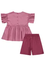 Ensemble d'équipe pour filles, 6-9 ans, rose - Pack