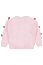 Gilet rose pour fille de 2 à 5 ans - Emballage