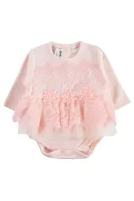 Bebek Çıtçıtlı Badi 0-24 Ay Somon - Paket