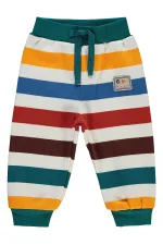 Baby Tracksuit Bottoms 0-24 Months Petrol Green - Pack