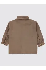 Erkek Çocuk Gömlek 2-5 Yaş Kahve - Paket