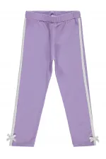 Girls' Leggings, Years 6-9, Purple - Pack