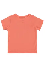 T-shirt bébé Km 0-24 mois Corail - Emballage