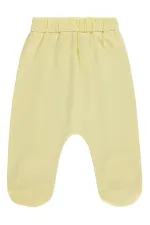 Combinaison bébé simple pour bébé de 0 à 24 mois, jaune - Emballage