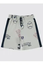 Erkek Çocuk Şort 6-9 Yaş Lacivert - Paket