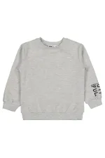 Girl's Sweatshirt 2-5 Years Old Ecru Melanj - Package