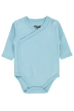 Body bébé à boutons-pression bleu 0-24 mois - Emballage