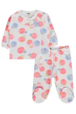 Bebek Pijama Takımı 0-24 Ay Ekru - Paket