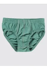 Culotte garçon moutarde-kaki - Paquet