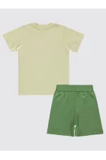 Ensemble pour garçon de 2 à 5 ans, couleur pierre - Emballage