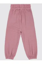 Girl Trousers 2-5 Years Old Dusty Rose - Package