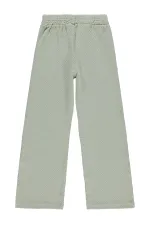 Kız Çocuk Pantolon 10-13 Yaş Çağla Melanj - Paket