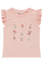 Kız Çocuk Takım 2-5 Yaş Somon-Açık Kiremit - Paket