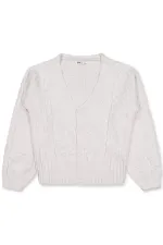 Gilet beige pour fille de 10 à 13 ans - Emballage