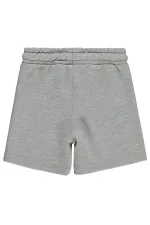 Pantalon Capri garçon, 2-5 ans, gris chiné - Lot