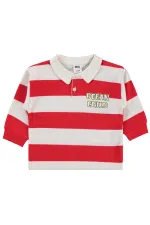 Bebek Sweatshirt 0-24 Ay Kırmızı - Paket