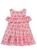 Ensemble combinaison et robe pour fille, 2-5 ans, rose - Emballage