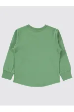 Erkek Çocuk Sweatshirt 2-5 Yaş Açık Haki - Paket