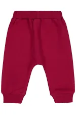 Bebek Tek Alt Bebe 0-24 Ay Bordo - Paket