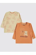 Sweat-shirt bébé 0-24 mois Cannelle - Lot
