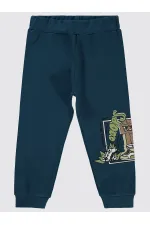 Erkek Çocuk Eşofman Altı 2-5 Yaş Petrol - Paket