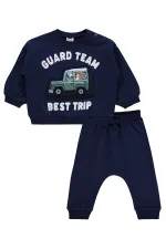 Baby Set 0-24 Months Soft Navy Blue - Package