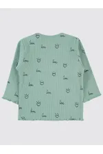 Sweat-shirt bébé vert 0-24 mois - Lot