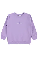 Sweat-shirt pour fille, 2-5 ans, lilas foncé - Lot