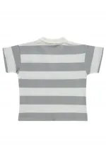 Kız Çocuk Tişört 6-9 Yaş Gri - Paket