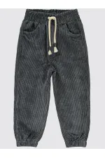 Erkek Çocuk Pantolon 2-5 Yaş Füme - Paket