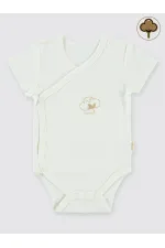 Bebek Çıtçıtlı Badi 0-24 Ay Ekru - Paket