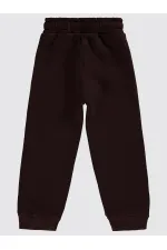 Girls Tracksuit Bottoms 2-5 Years Old Brown - Package